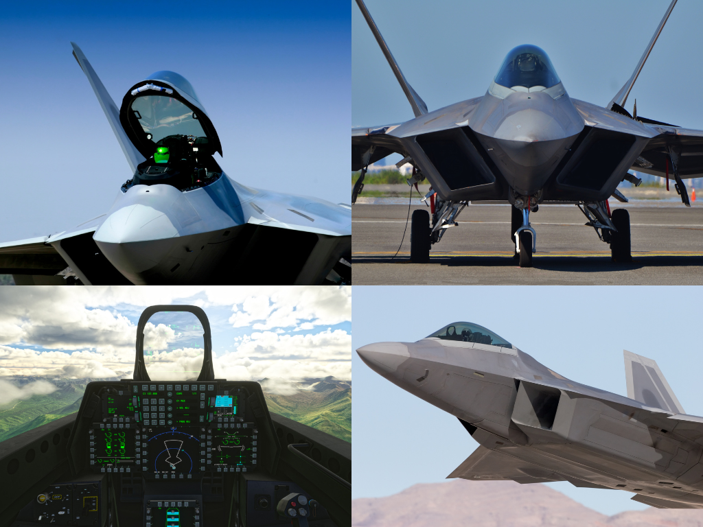 The Advanced Cockpit and Stealth Features of the F22 Raptor